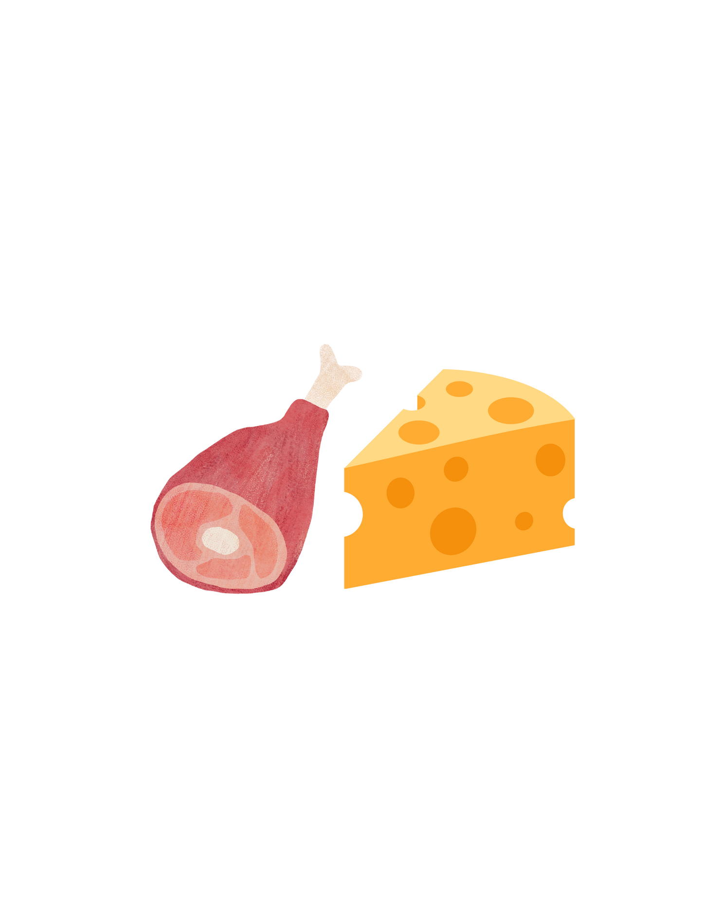 Unisex Clothing with Big Rob's Classic Phrase, "Ham n Cheese"